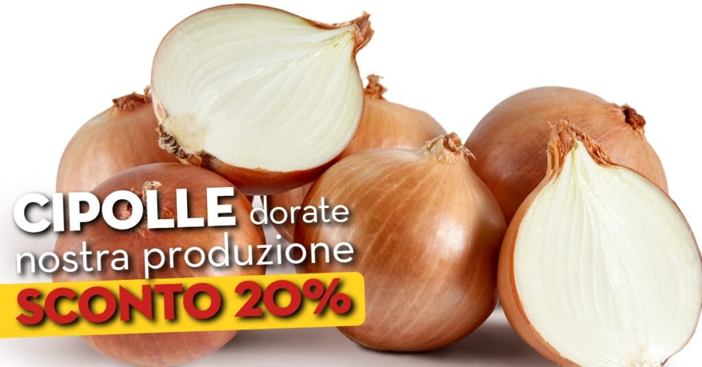 Promo cipolle dorate