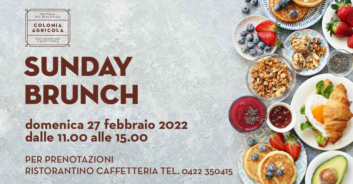 Sunday brunch in Colonia Agricola